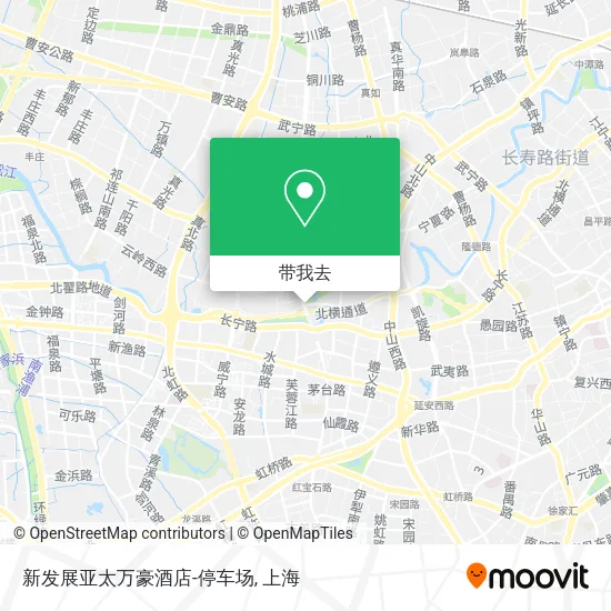 新发展亚太万豪酒店-停车场地图