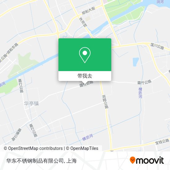 华东不锈钢制品有限公司地图