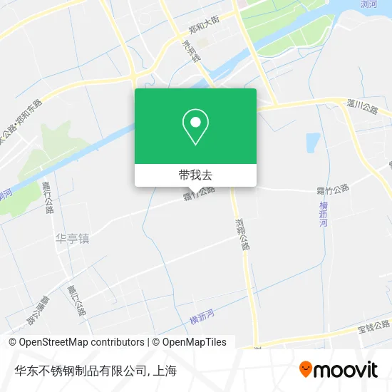 华东不锈钢制品有限公司地图