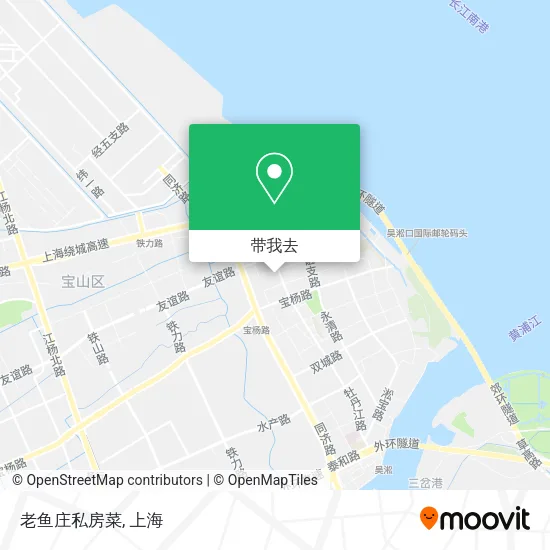 老鱼庄私房菜地图