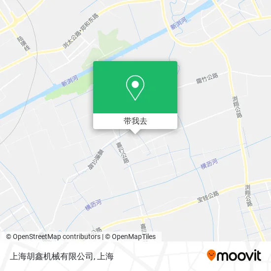 上海胡鑫机械有限公司地图