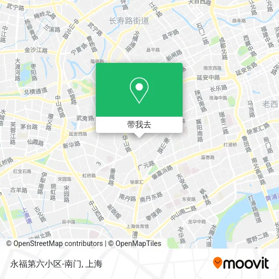 永福第六小区-南门地图