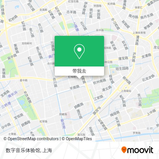 数字音乐体验馆地图