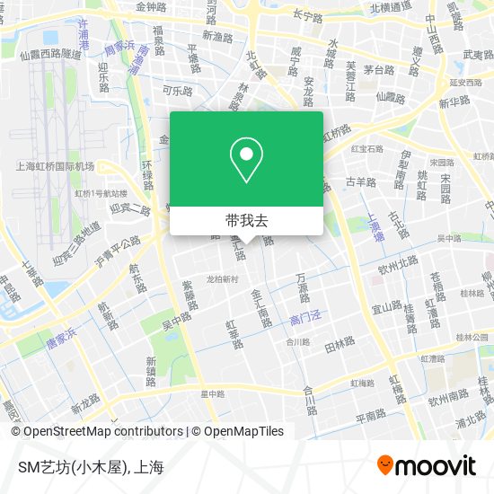 SM艺坊(小木屋)地图