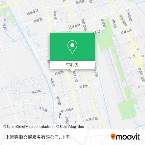 上海强顺会展服务有限公司地图