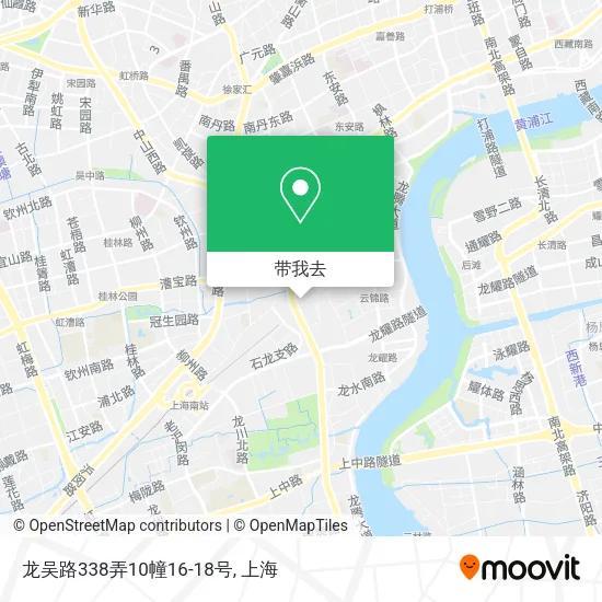 龙吴路338弄10幢16-18号地图
