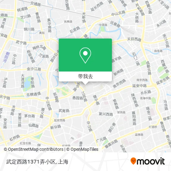 武定西路1371弄小区地图