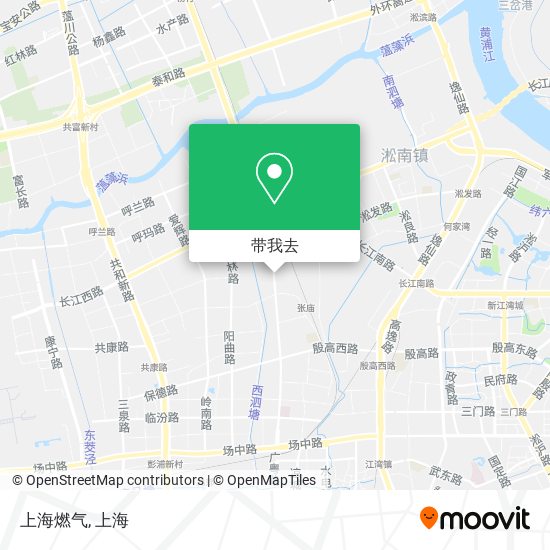 上海燃气地图