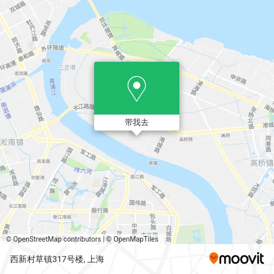 西新村草镇317号楼地图
