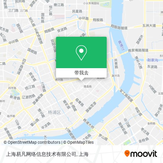 上海易凡网络信息技术有限公司地图