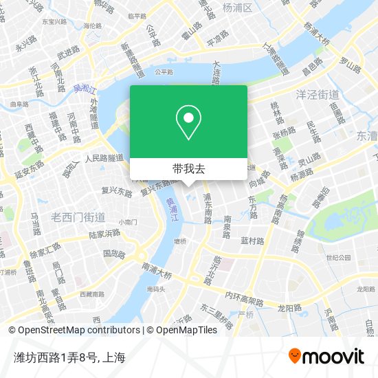 潍坊西路1弄8号地图