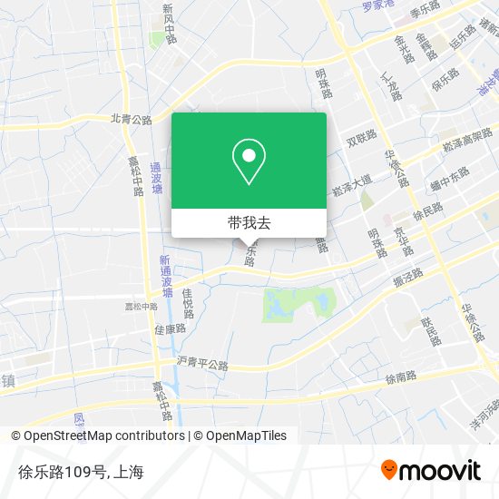 徐乐路109号地图