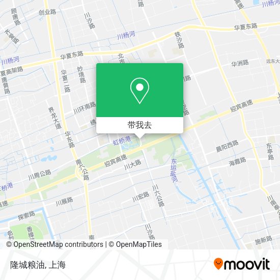 隆城粮油地图