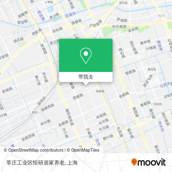 莘庄工业区恒研居家养老地图