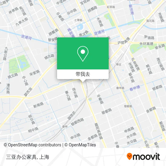 三亚办公家具地图