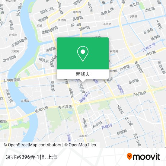 凌兆路396弄-1幢地图