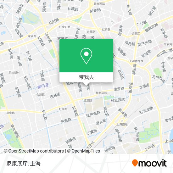 尼康展厅地图