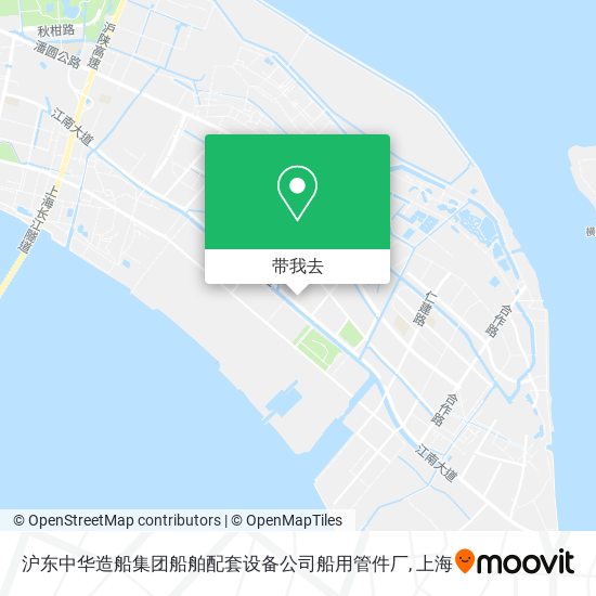 沪东中华造船集团船舶配套设备公司船用管件厂地图