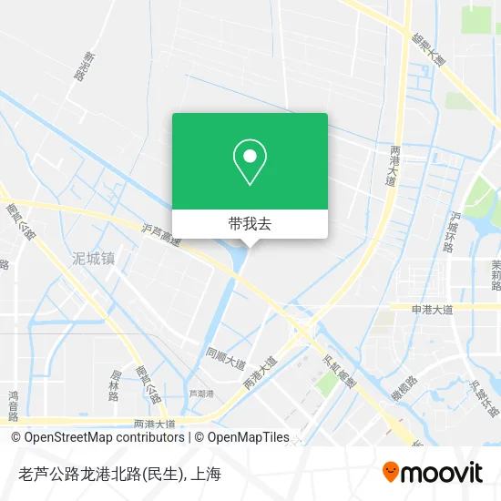 老芦公路龙港北路(民生)地图