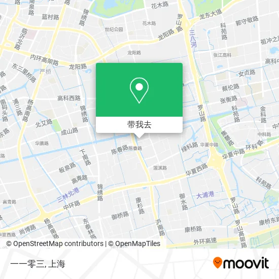 一一零三地图