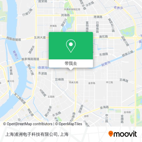 上海浦洲电子科技有限公司地图