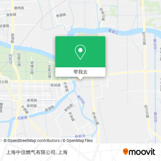 上海中信燃气有限公司地图