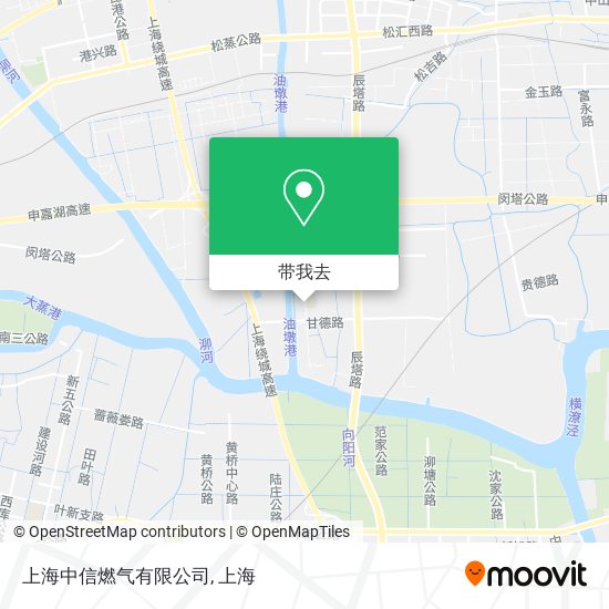 上海中信燃气有限公司地图