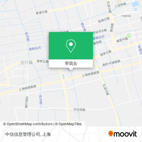 中信信息管理公司地图