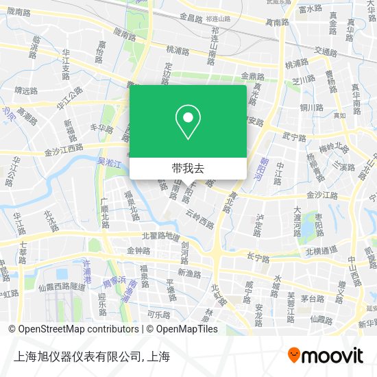 上海旭仪器仪表有限公司地图