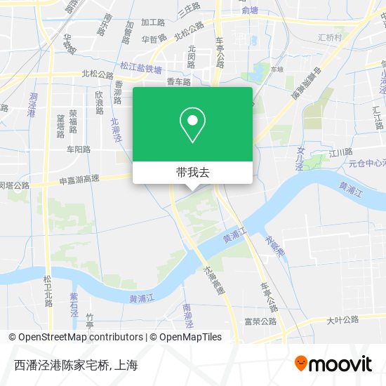 西潘泾港陈家宅桥地图