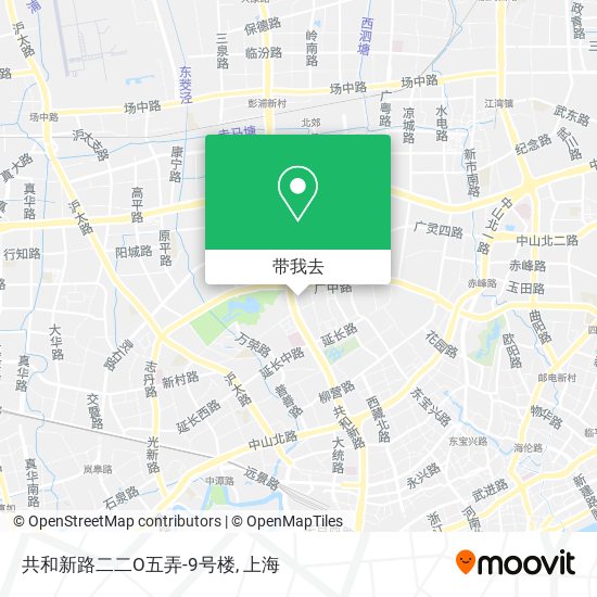 共和新路二二O五弄-9号楼地图