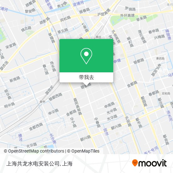 上海共龙水电安装公司地图