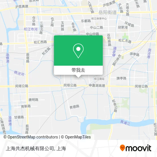上海共杰机械有限公司地图