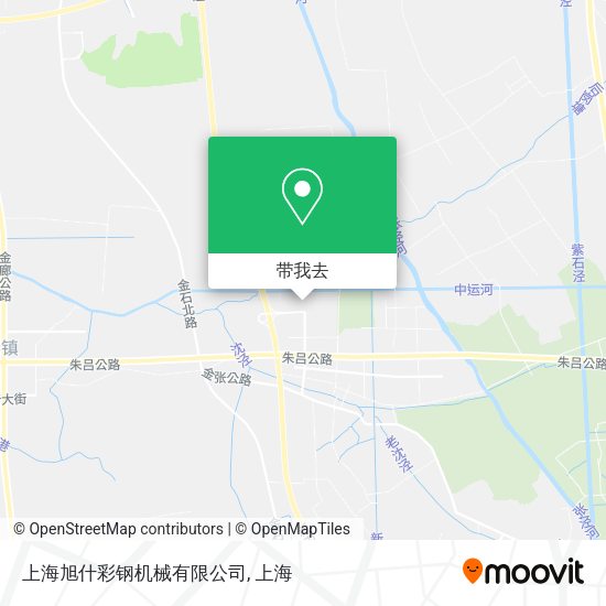 上海旭什彩钢机械有限公司地图