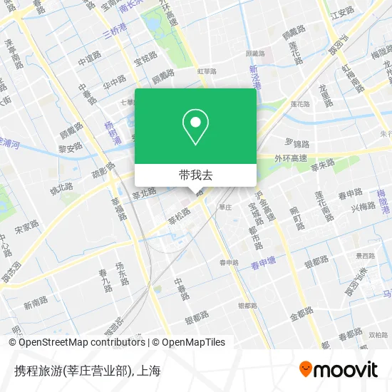 携程旅游(莘庄营业部)地图