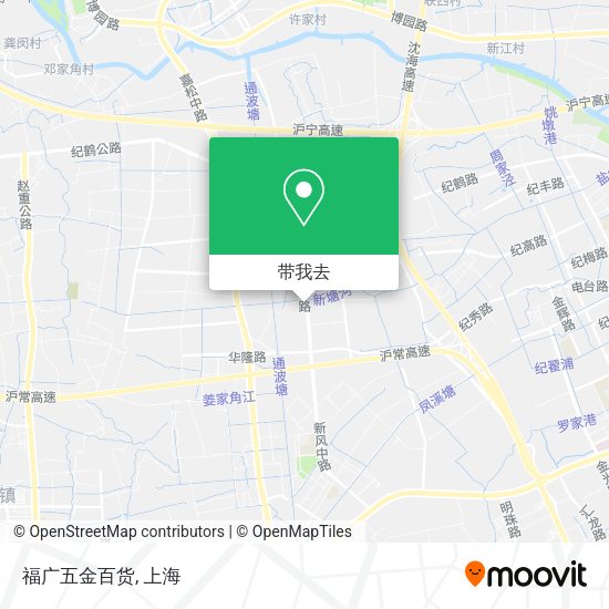 福广五金百货地图