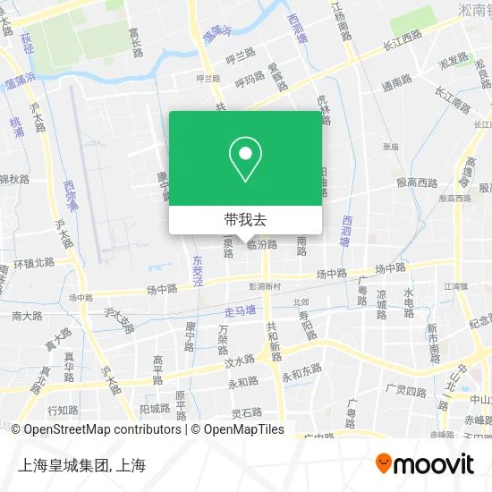 上海皇城集团地图