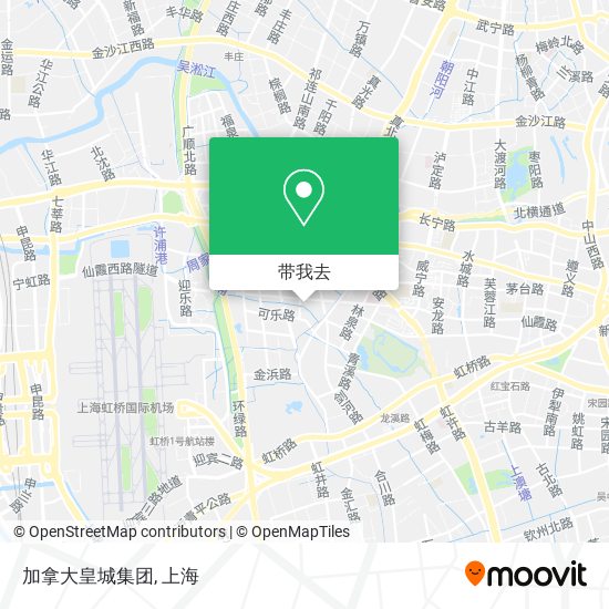 加拿大皇城集团地图