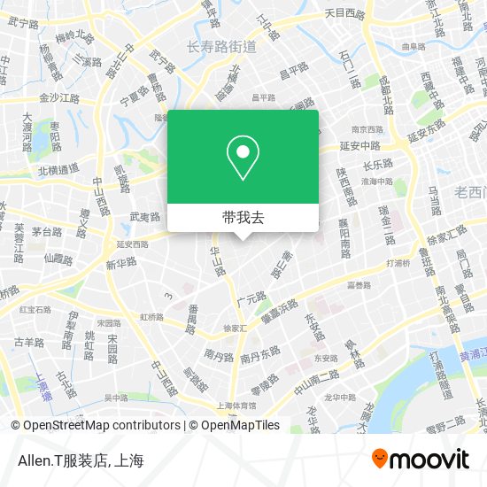 Allen.T服装店地图