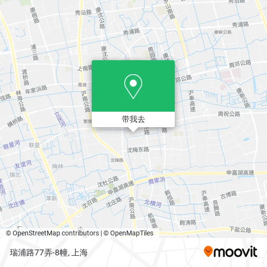 瑞浦路77弄-8幢地图