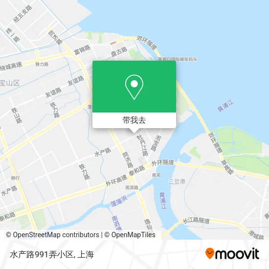 水产路991弄小区地图