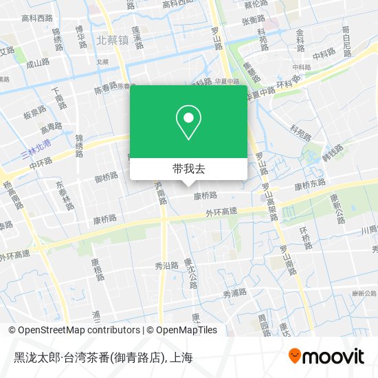 黑泷太郎·台湾茶番(御青路店)地图