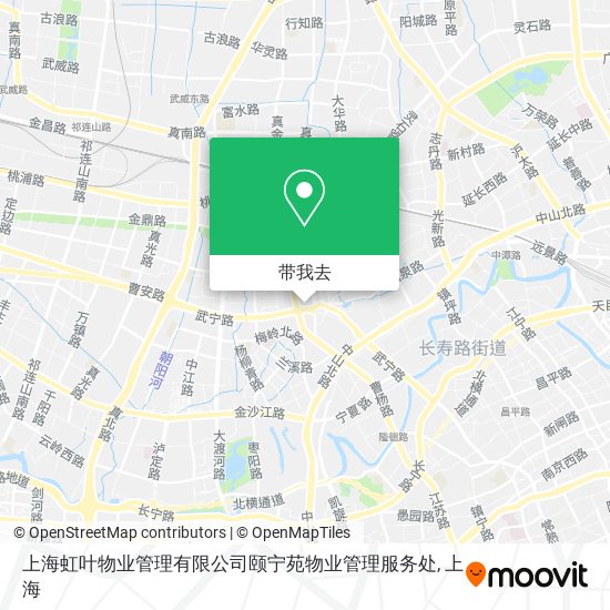 上海虹叶物业管理有限公司颐宁苑物业管理服务处地图