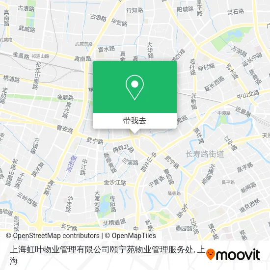 上海虹叶物业管理有限公司颐宁苑物业管理服务处地图