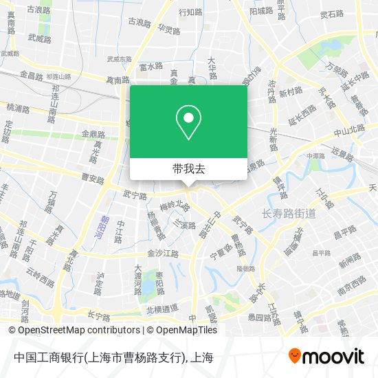 中国工商银行(上海市曹杨路支行)地图