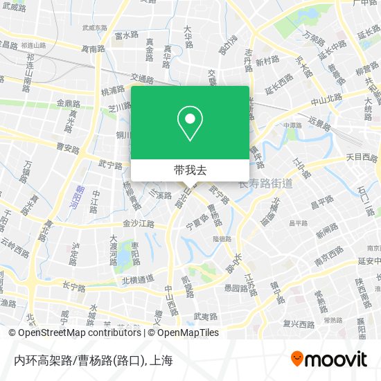 内环高架路/曹杨路(路口)地图