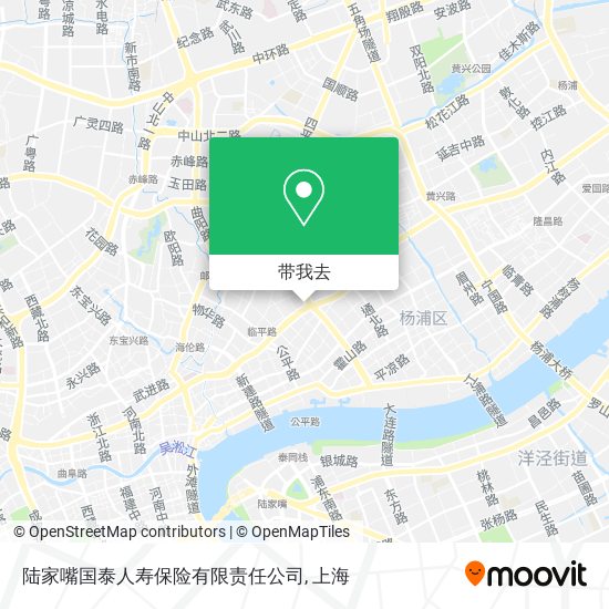 陆家嘴国泰人寿保险有限责任公司地图