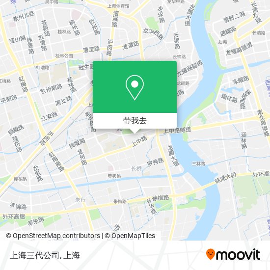 上海三代公司地图