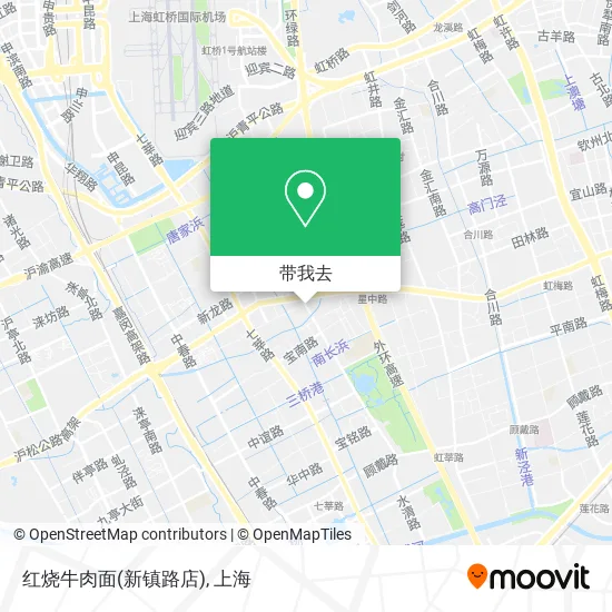 红烧牛肉面(新镇路店)地图