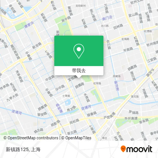 新镇路125地图